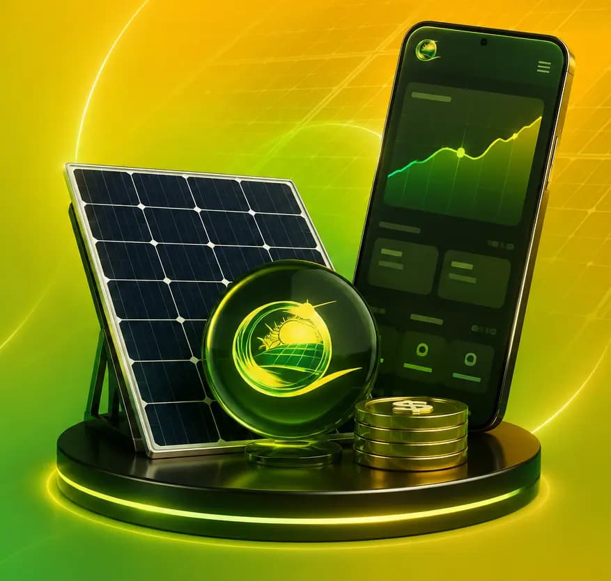 Sunzee1 solar panel array Sunzee1 live solar panel array powering the daily-profit dashboard